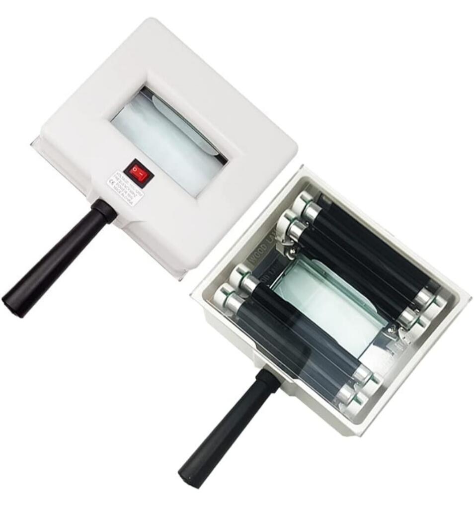 UV Light for Facial Skin Analyze Facial Detector with Black Shade Cloth