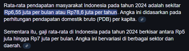 Baik &quot;kelas bawah&quot;, dan Baik &quot;kelas atas&quot; berbeda 360 derajat!