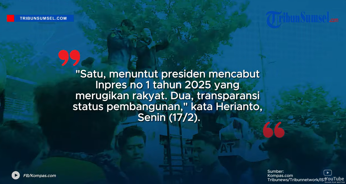 Aksi 'Indonesia Gelap' Menggema: Anaknya Makan Gratis, Orangtua Di-PHK