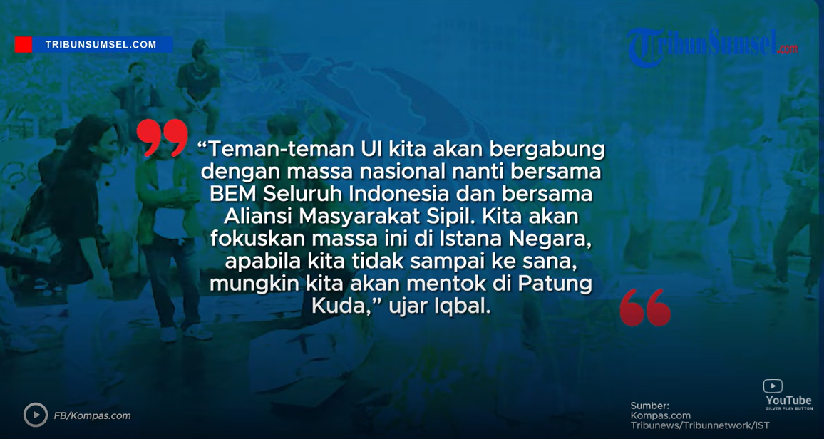 Aksi 'Indonesia Gelap' Menggema: Anaknya Makan Gratis, Orangtua Di-PHK
