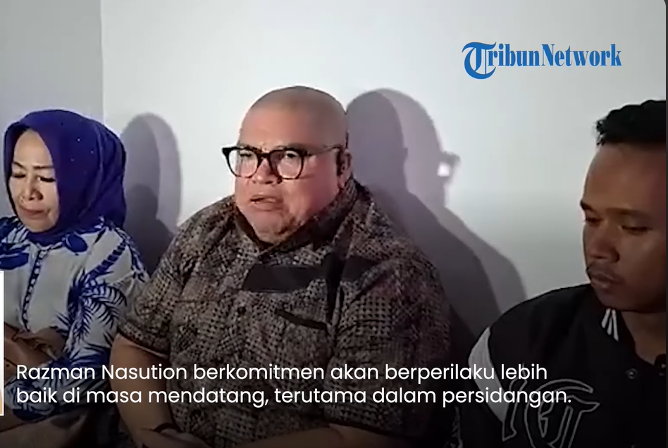 Razman Minta Maaf ""Karena manusia Tempatnya Khilaf dan Dosa" Katanya