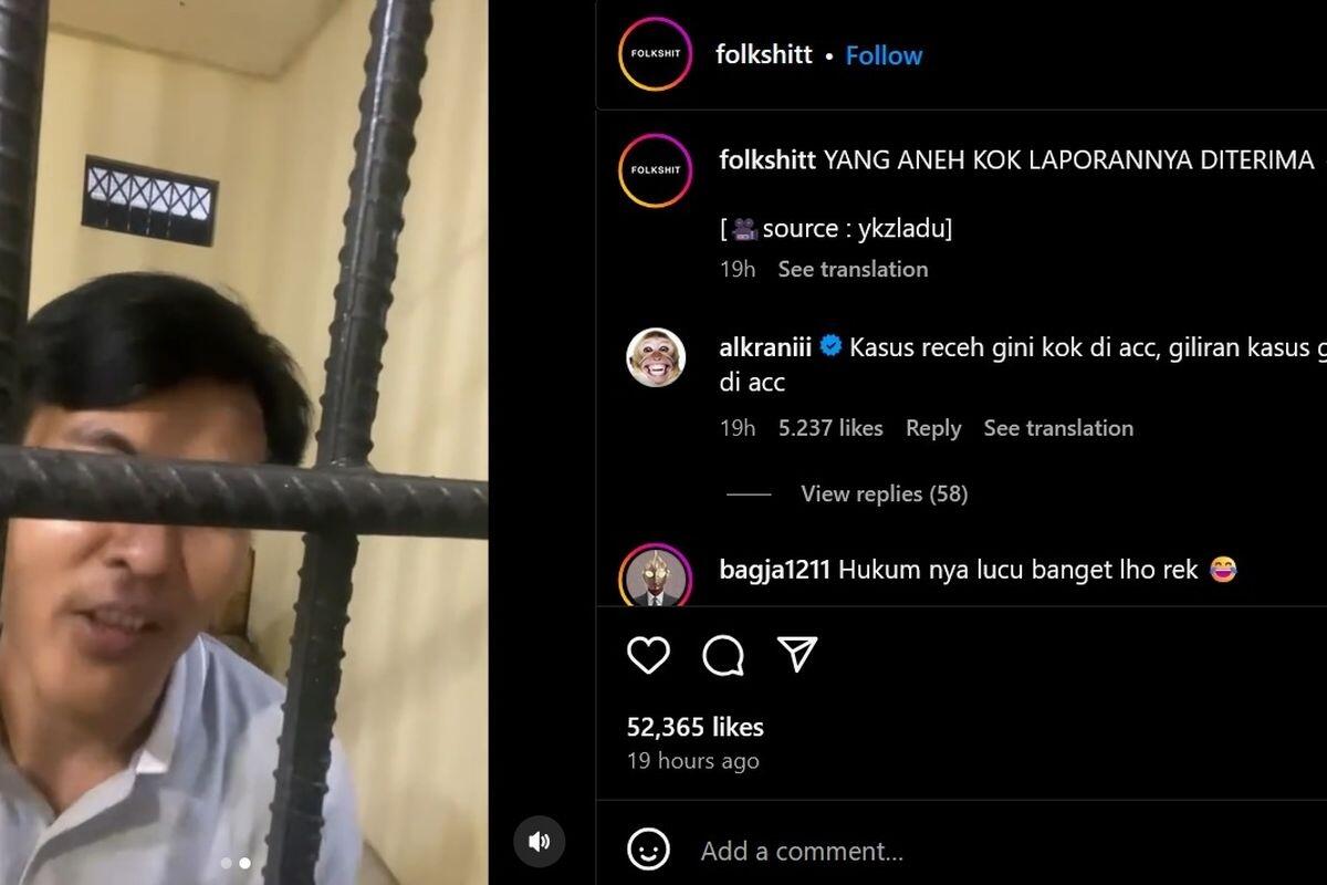 Bikin Konten "Tabrak Bebek Ganti Kambing", Anggota Polda Dipatsus Propam