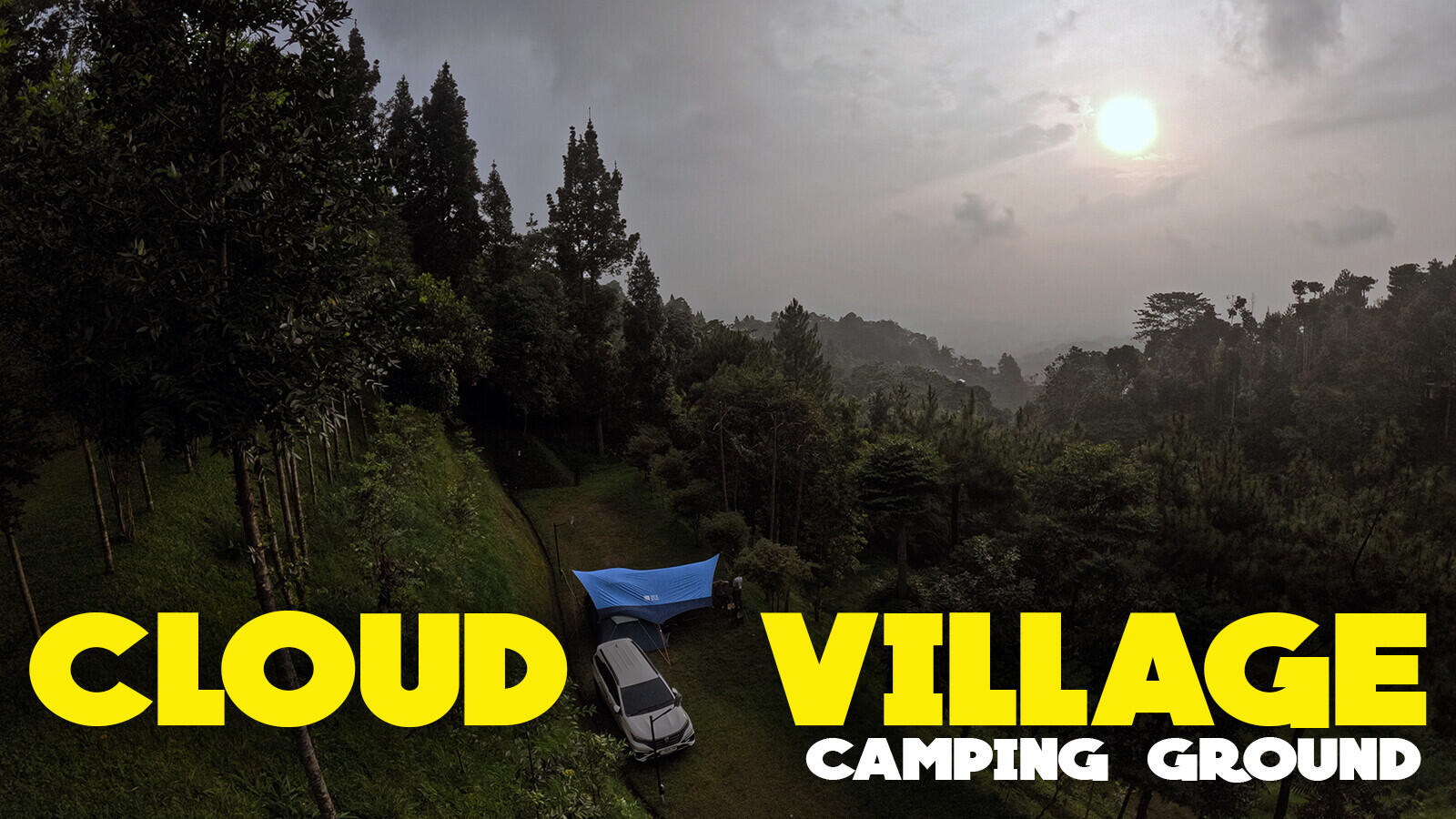 Camping di kepung Kabut dan Hujan
