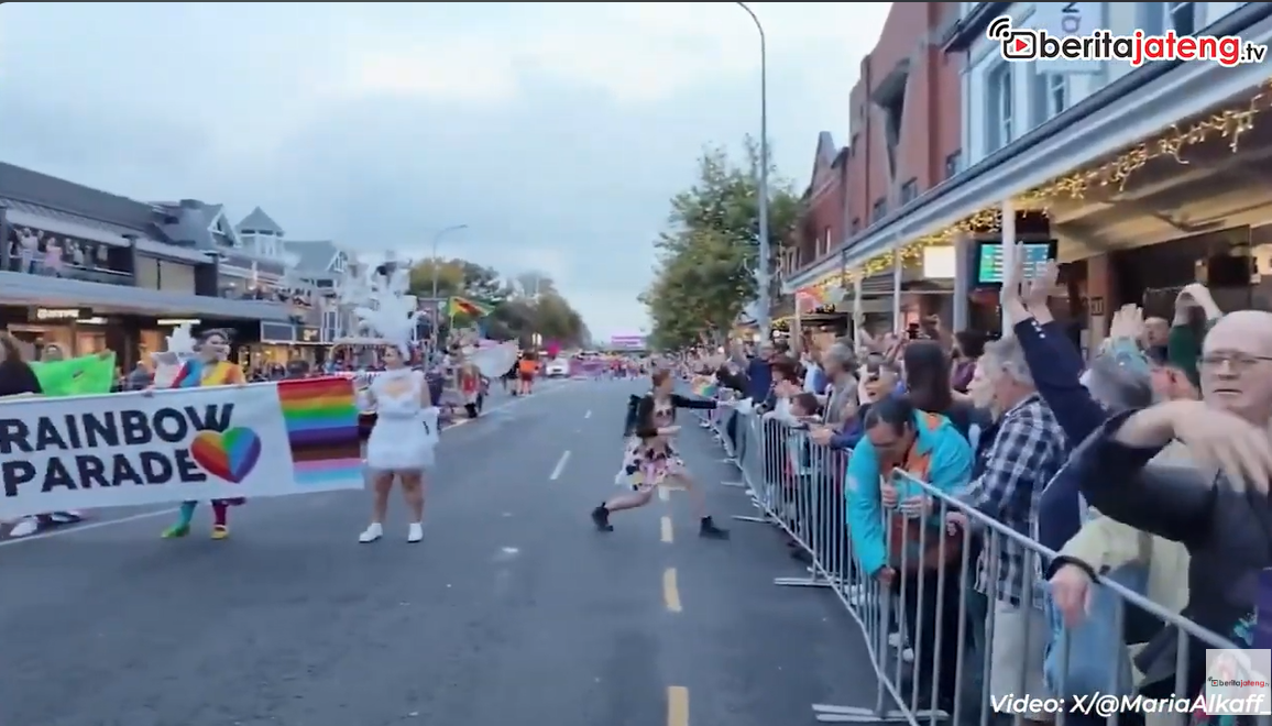 "Real Man" Suku Maori Protes terhadap Parade LGBT Rainbow di New Zealand