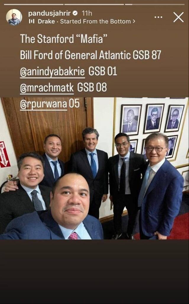 Sinyal Kuat dari Ara, Pandu Sjahrir Anak Ekonom Dr Sjahrir Bakal Jadi Bos Danantara