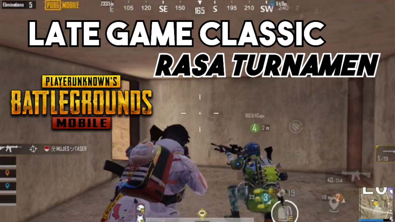 &#91;Video&#93; PUBG MOBILE - Late Game Classic Rasa Turnamen