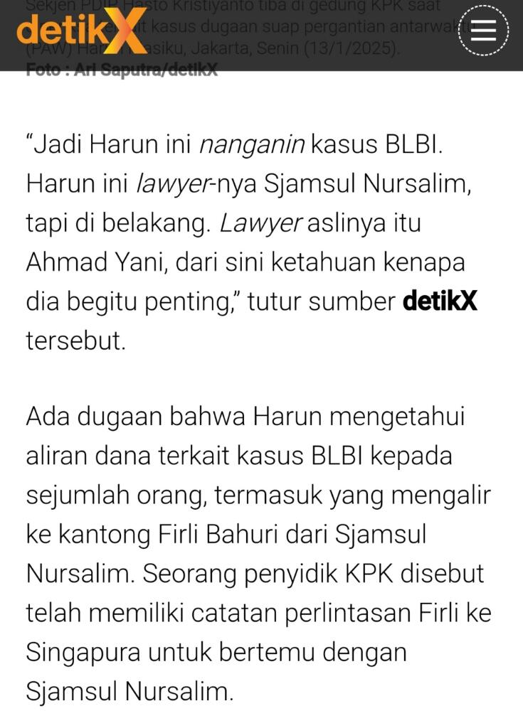 Prabowo Akan Lebih Hebat dari Jokowi, dan Mengapa Harun Masiku Begitu Dibela Hasto