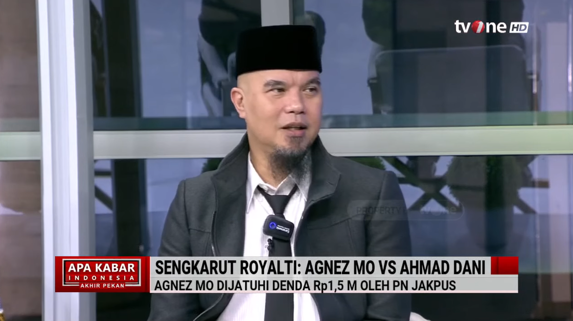Dituduh Abaikan Hak Cipta, Ahmad Dhani: ‘ Agnes Bukan Warga Negara yang Baik!’"