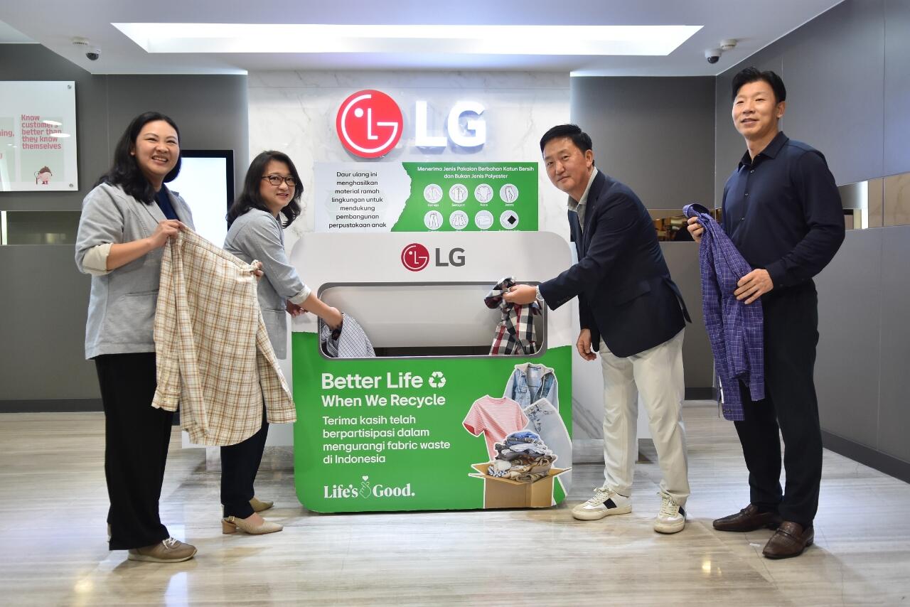 Kampanye Peduli Lingkungan LGE Indonesia: Better Life When We Recycle! ♻