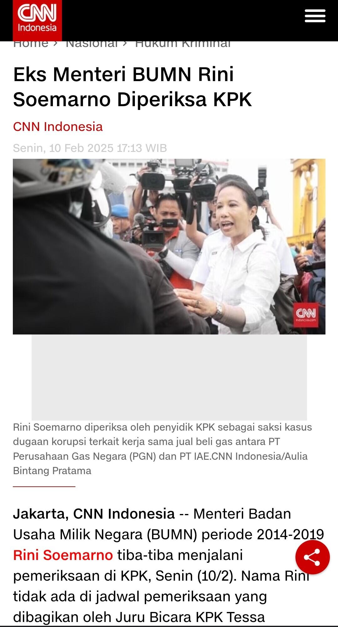Ahok Berupaya Lempar Bola Panas ke Erick Thohir