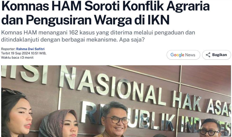 IKN Resmi Jadi Proyek Strategis Nasional, Prabowo Dukung Penuh