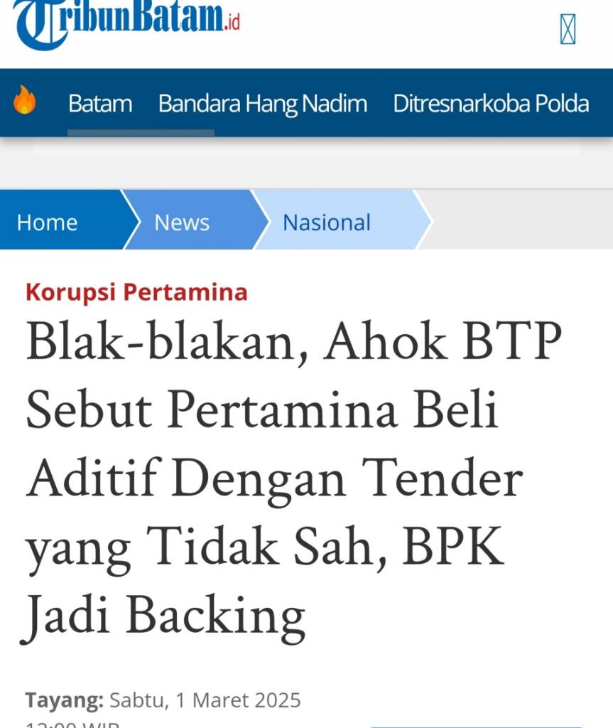 Hotman Tak Asal Omong, Ahok Bisa Dituntut Selaku Eks Komisaris, Ini Dasar Hukumnya