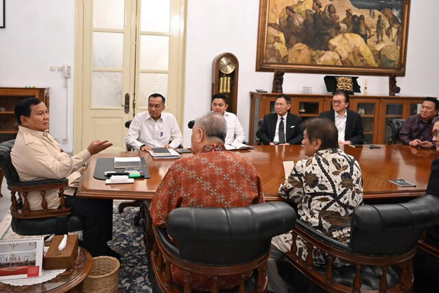 Prabowo Terima 8 Konglomerat di Istana, Ada Aguan dan Boy Thohir