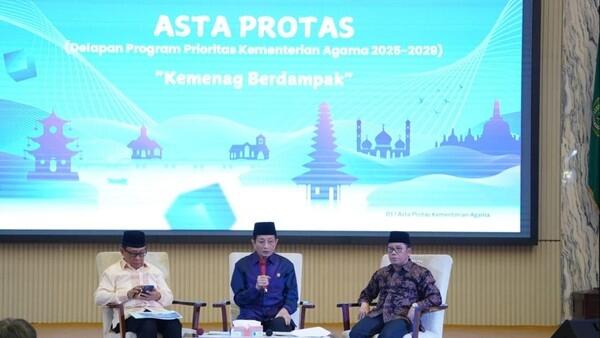 Bahas Soal Kurikulum Cinta, Menag: Tak Boleh Ada Guru Agama Ajarkan Kebencian