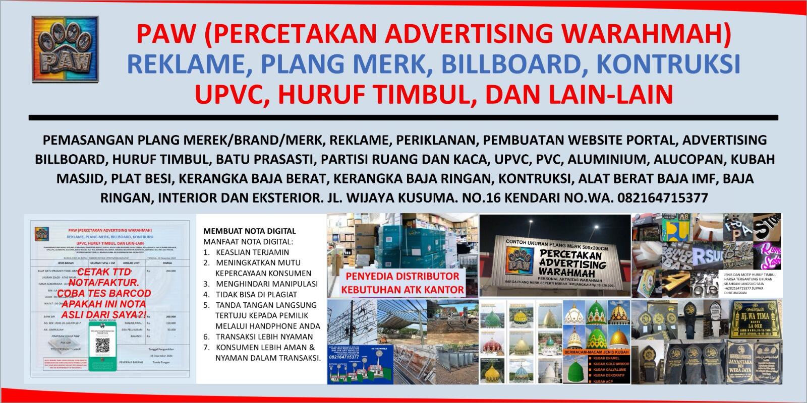 Team API dan PAW Melakukan Pemberdayaan Advertising Kendari
