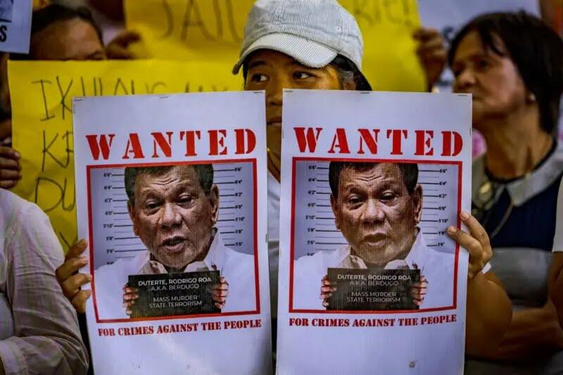 Agak Lain! Mantan Presiden Filipina Rodrigo Duterte Ditangkap atas Perintah ICC!