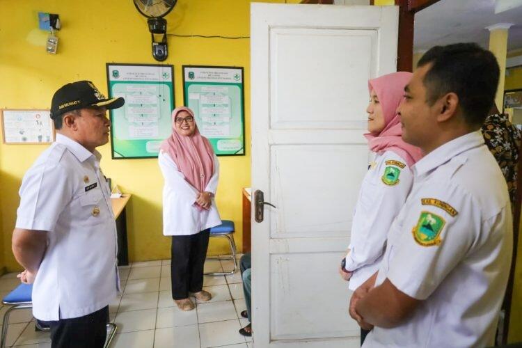 Bupati Kecewa, Saat Sidak Kepala UPTD Puskesmas Darma Tidak Ada Ditempat