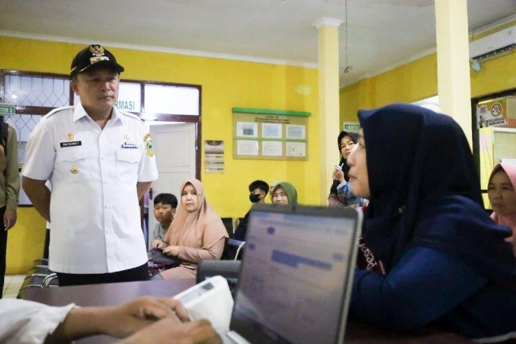 Bupati Kecewa, Saat Sidak Kepala UPTD Puskesmas Darma Tidak Ada Ditempat