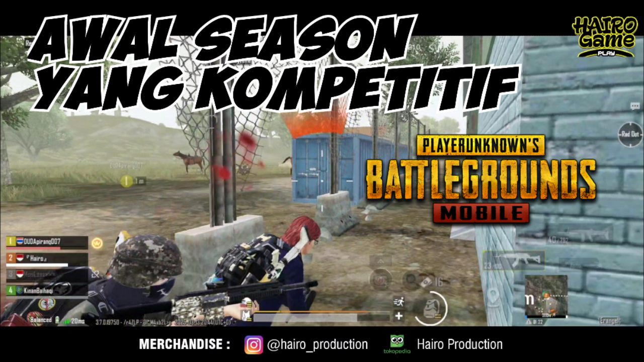 &#91;Video&#93; Awal Season Yang Kompetitif - PUBG MOBILE Gameplay