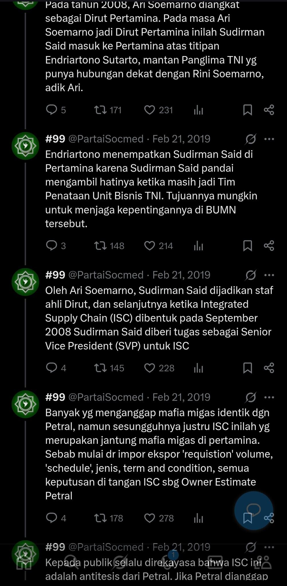 Eks Tim Anti Mafia Migas Ungkap Jokowi Halangi Audit Forensik Petral Dibawa