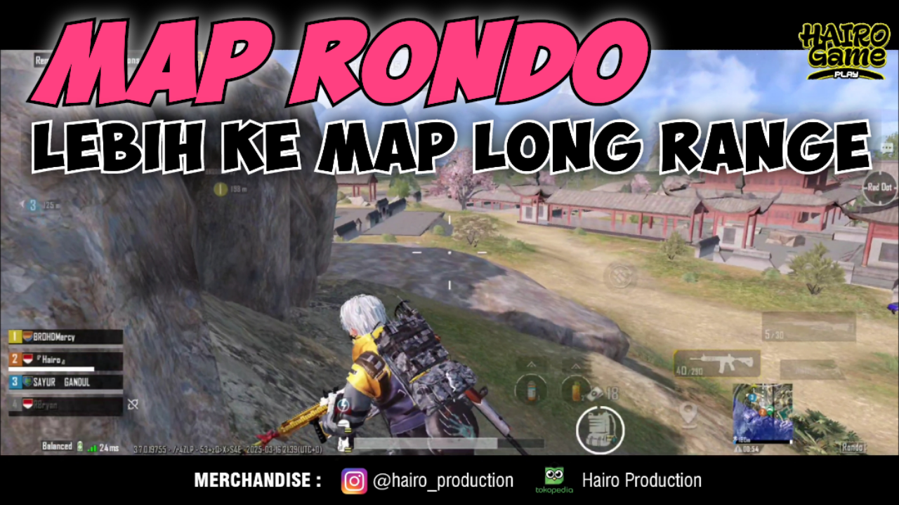 &#91;Video&#93; Map Rondo, Lebih Ke Map Long Range - PUBG MOBILE Gameplay