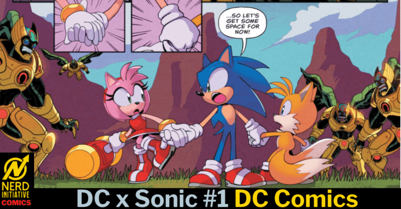 MAJOR COLLABORATION! DC UNIVERSE X SONIC THE HEDGEHOG!