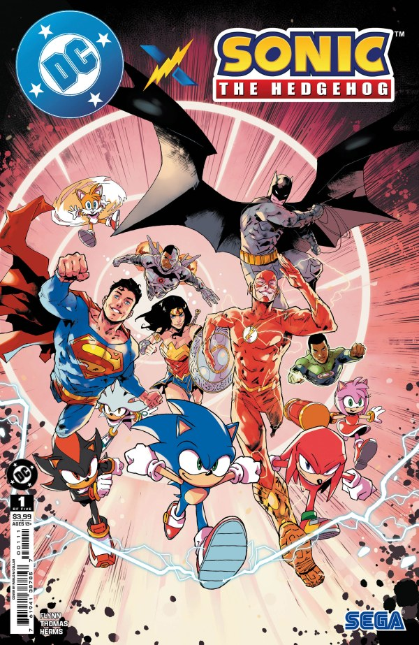 MAJOR COLLABORATION! DC UNIVERSE X SONIC THE HEDGEHOG!