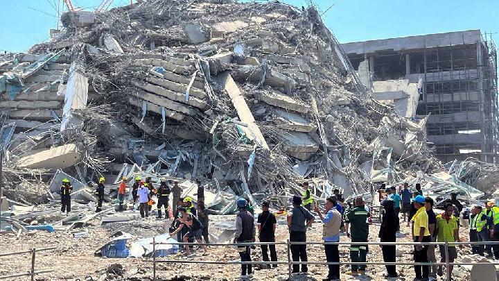 Gempa Magnitudo 7,7 Guncang Myanmar, Terasa hingga Thailand