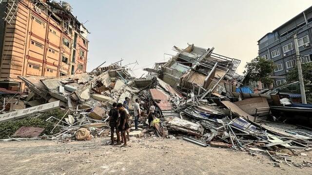Gempa Dahsyat Myanmar-Thailand Tewaskan Lebih dari 150 Orang