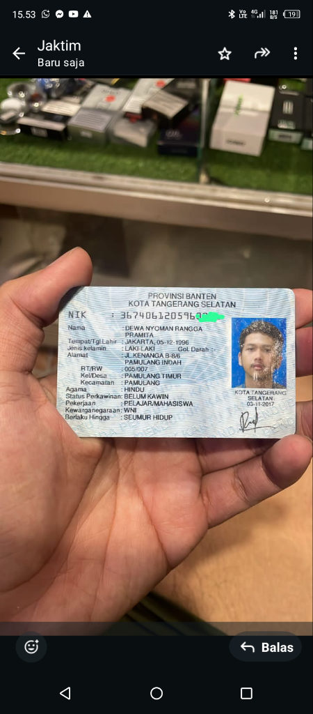 Penipu Bypass hp Atas Nama dewa Nyoman Rangga