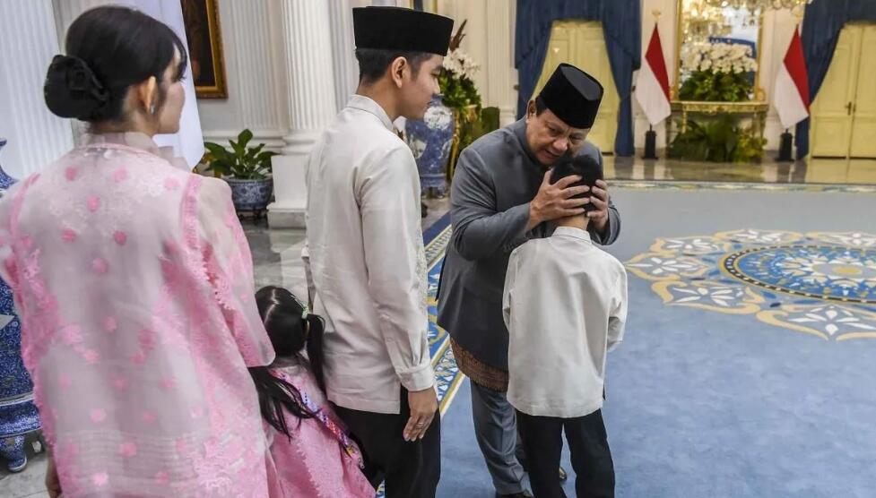 Presiden Prabowo Dan Wakil Preaiden Gibran Silaturahmi Idul Fitri 2025