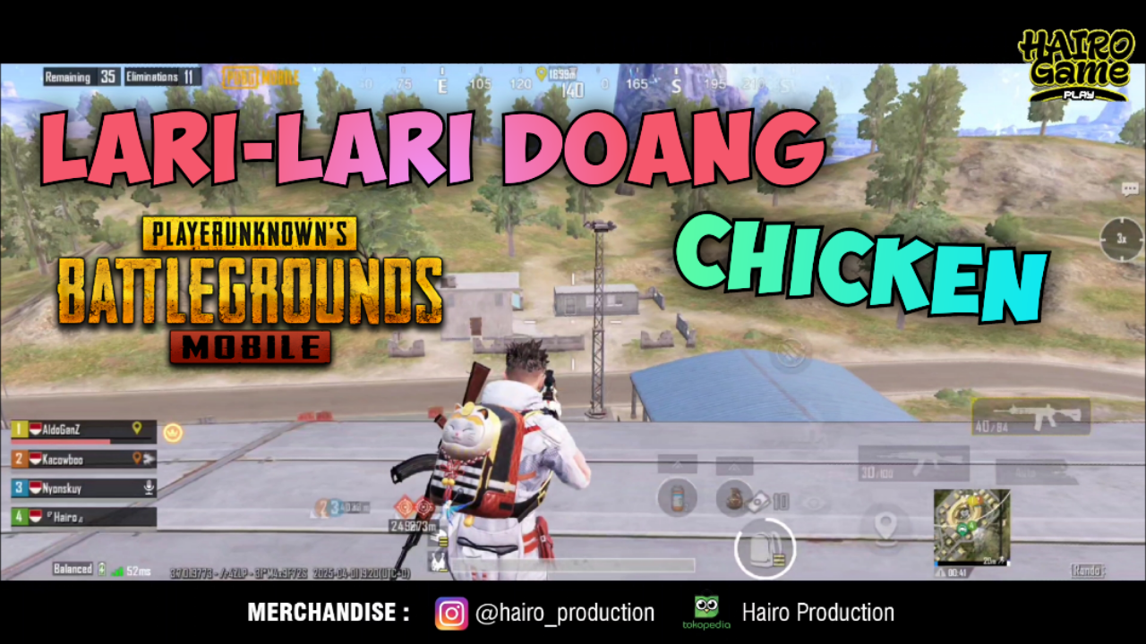 &#91;Video&#93; Lari-Lari Doang Chicken - PUBG MOBILE Gameplay