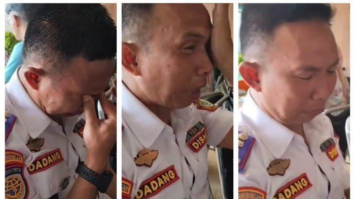 Tangis Dadang, Kabid Dishub Bogor yang Diduga Sunat Uang Kompensasi Angkot