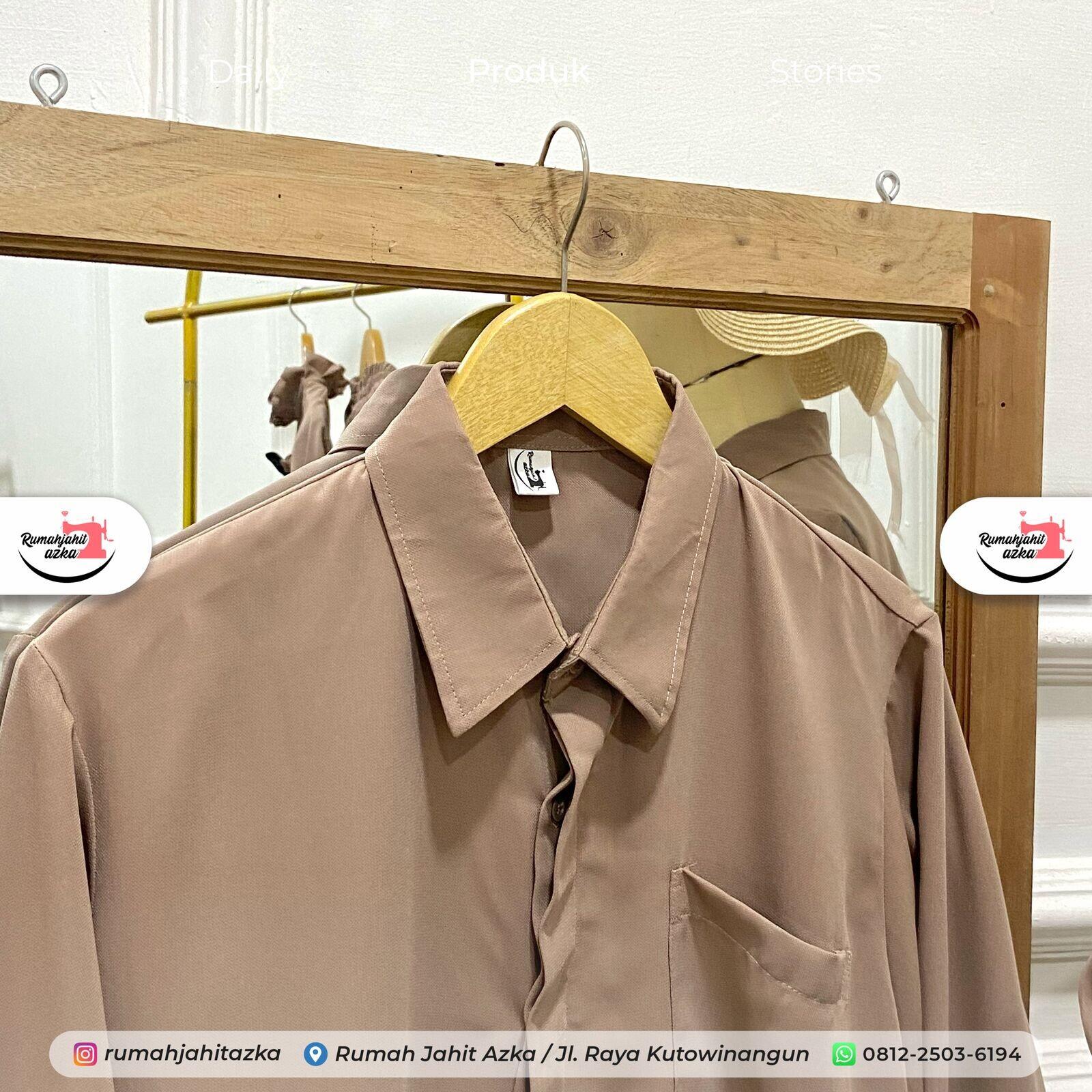 Set Baju Couple Keluarga Rumah Jahit Azka