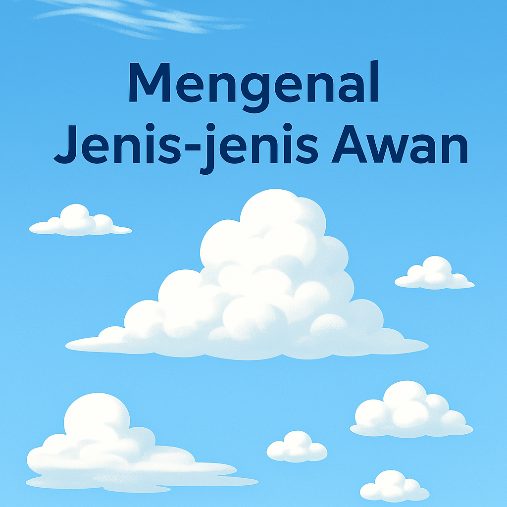 Yuk Kenalan dengan jenis-jenis, Bentuk, dan Kombinasi Awan