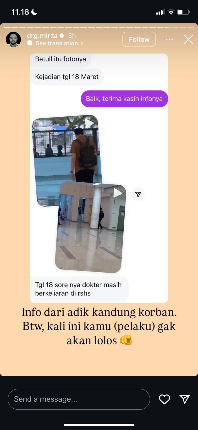 Beredar Rekaman CCTV Dokter Priguna Perkosa Keluarga Pasien di RSHS Bandung