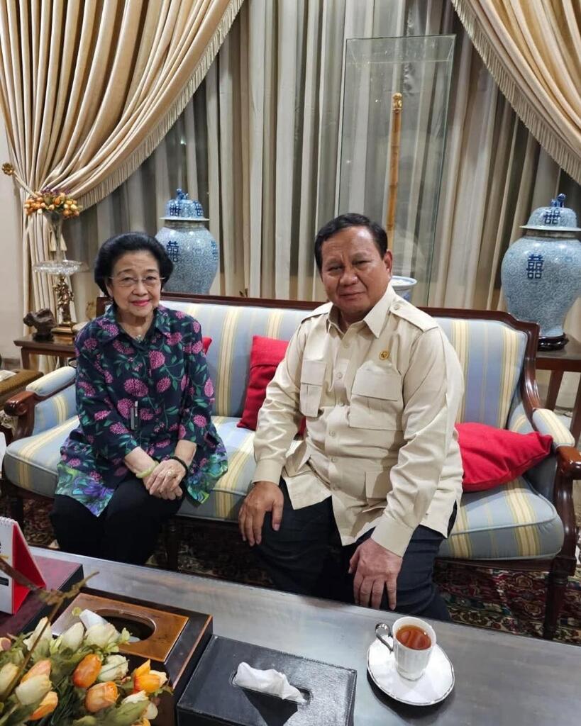 Ahmad Dhani Soal Pertemuan Prabowo-Mega : Sekarang PDIP Bukan Oposisi