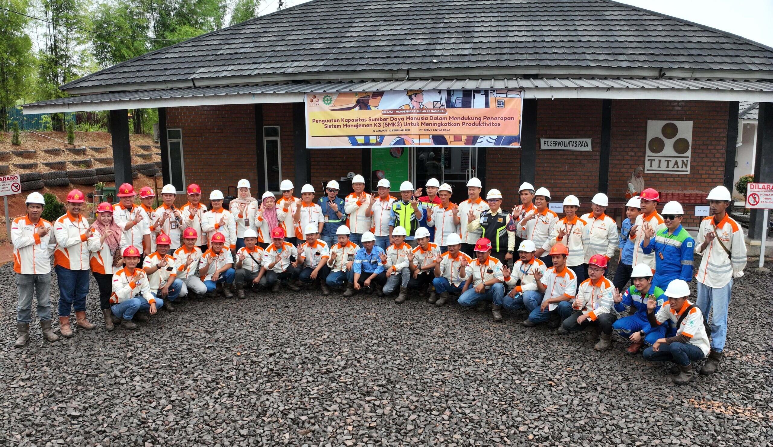 Bulan K3 Nasional 2025 PT Servo Lintas Raya