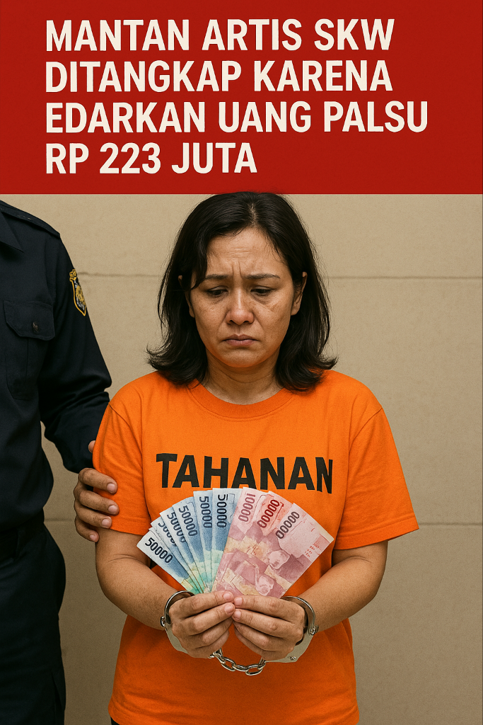 Kritik Dan Saran Mantan Artis SKW Ditangkap karena Edarkan Uang Palsu Rp 223 Juta