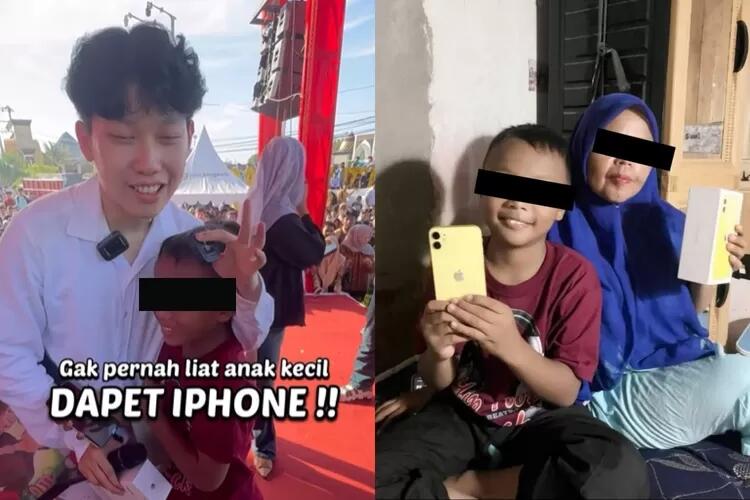 Ibu dan Anak Dapat Hadiah iPhone dari Willie Salim karena Lukisan Milik Orang Lain