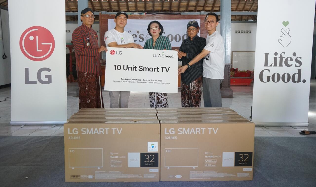 LG ELECTRONICS GELAR LEBARAN SEHAT