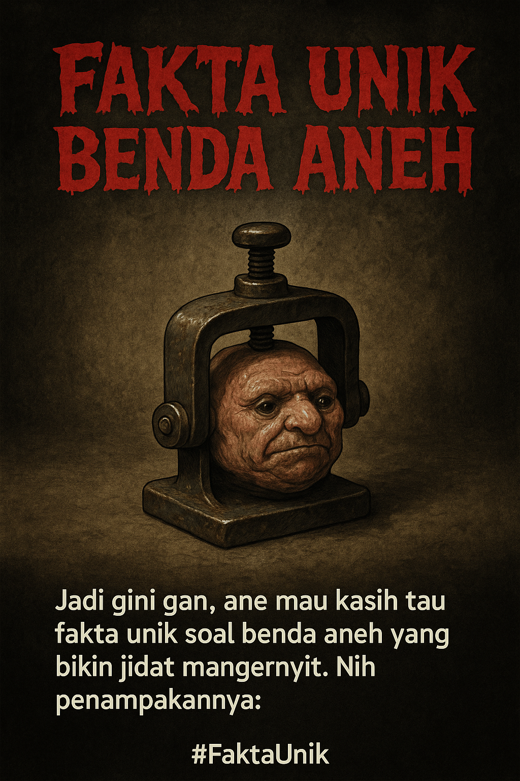 Topeng Kutukan dari eBay: Benda Aneh Ini Bikin Muka Agan Kram