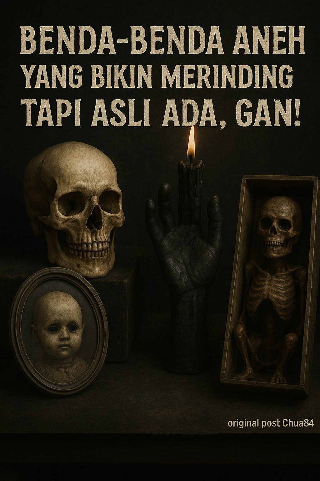 BENDA-BENDA ANEH YANG BIKIN MERINDING, TAPI ASLI ADA, GAN!