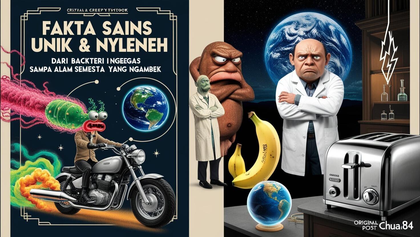 Fakta Sains Unik & Nyeleneh: Dari Bakteri Ngegas Sampai Alam Semesta yang Ngambek