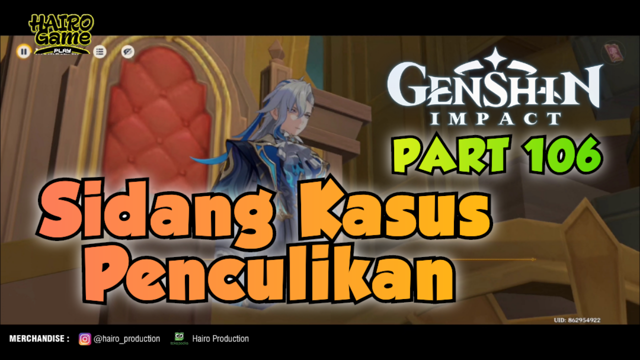 &#91;Video&#93; Sidang Kasus Penculikan (PART 106) GENSHIN IMPACT Gameplay &amp; Storyline