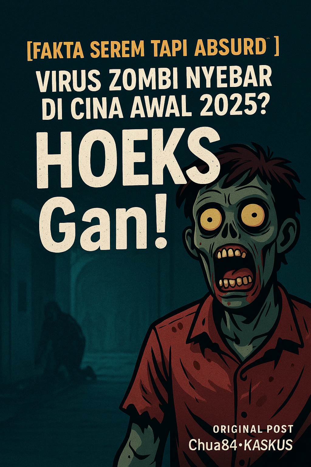 &#91;Fakta Serem Tapi Absurd&#93; Virus Zombi Nyebar di Cina Awal 2025? HOEKS Gan!