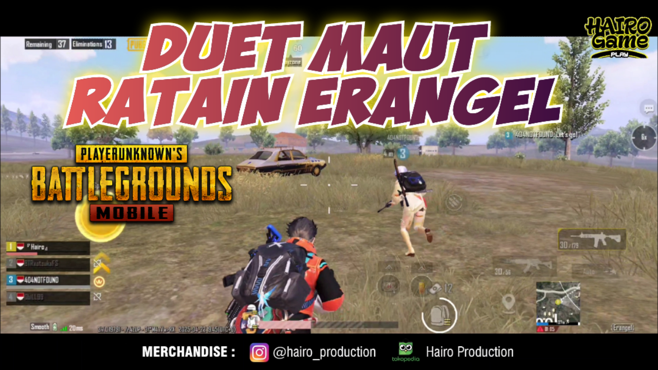 &#91;Video&#93; Duet Maut Ratain Erangel - PUBG MOBILE Gameplay
