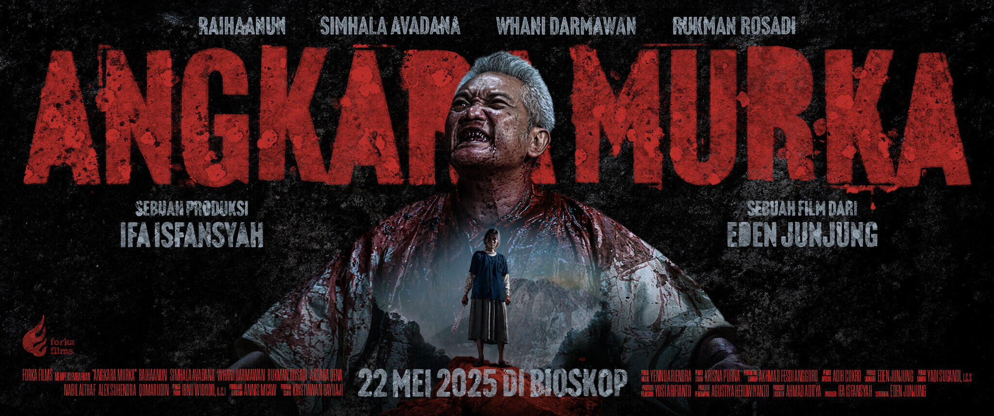 Tantangan Raihaanun di Film Angkara Murka