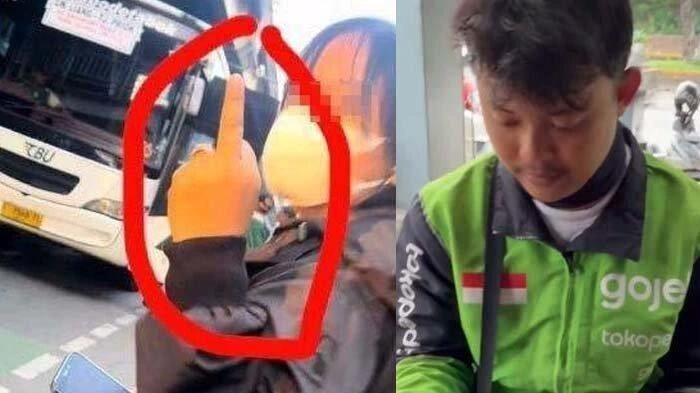 PROFESI Customer Ojol Viral Acungkan Jari Tengah ke Driver Terungkap