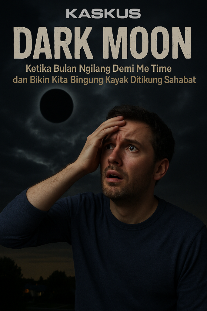 Dark Moon: Ketika Bulan Ngilang Demi Me Time